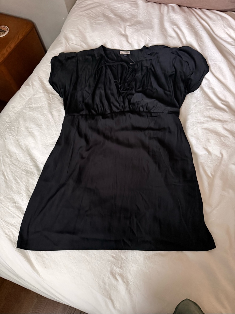 NWT Universal Thread Silky Black Mini Dress